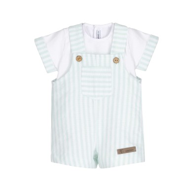 Conjunto peto bebé cómodo y veraniego