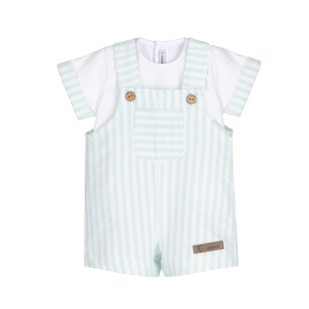 Conjunto peto bebé cómodo y veraniego