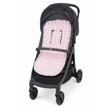 Colchoneta para Sillita Mamapata Vichy con Volante