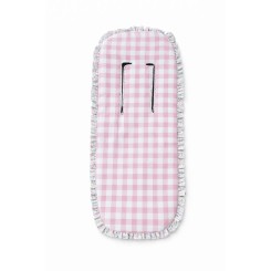 Colchoneta para Sillita Mamapata Vichy con Volante