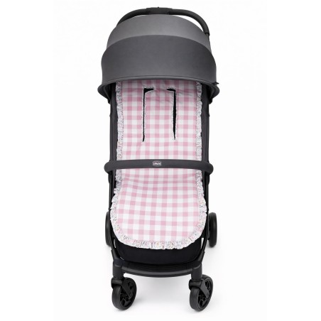 Colchoneta para Sillita Mamapata Vichy con Volante